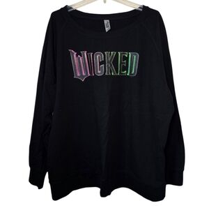 Wicked Graphic Long Sleeved Shirt Size 3XW By Instant Message